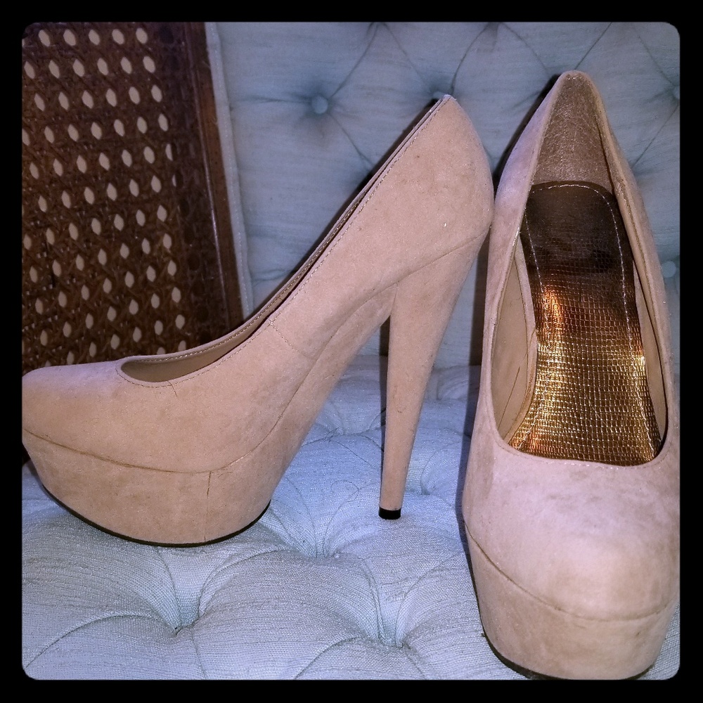 Pin Up Vintage Retro Platform Heels